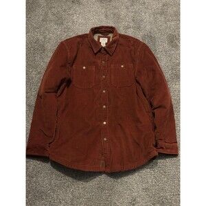 L.L. Bean 1912 Heritage Lined Shirt Jac, Corduroy Mens Size Large